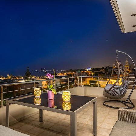 Aria Sea View, Chania Stalós Zewnętrze zdjęcie