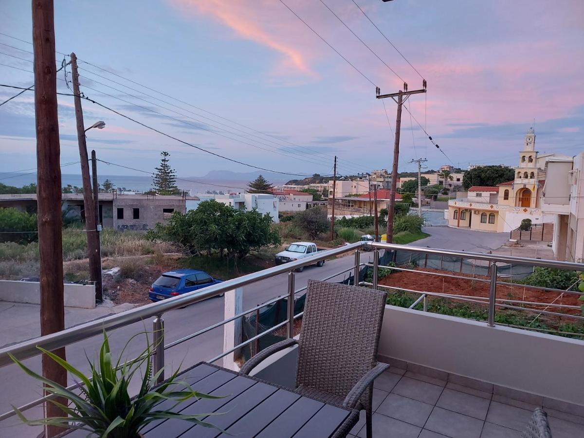Aria Sea View, Chania Stalós Zewnętrze zdjęcie