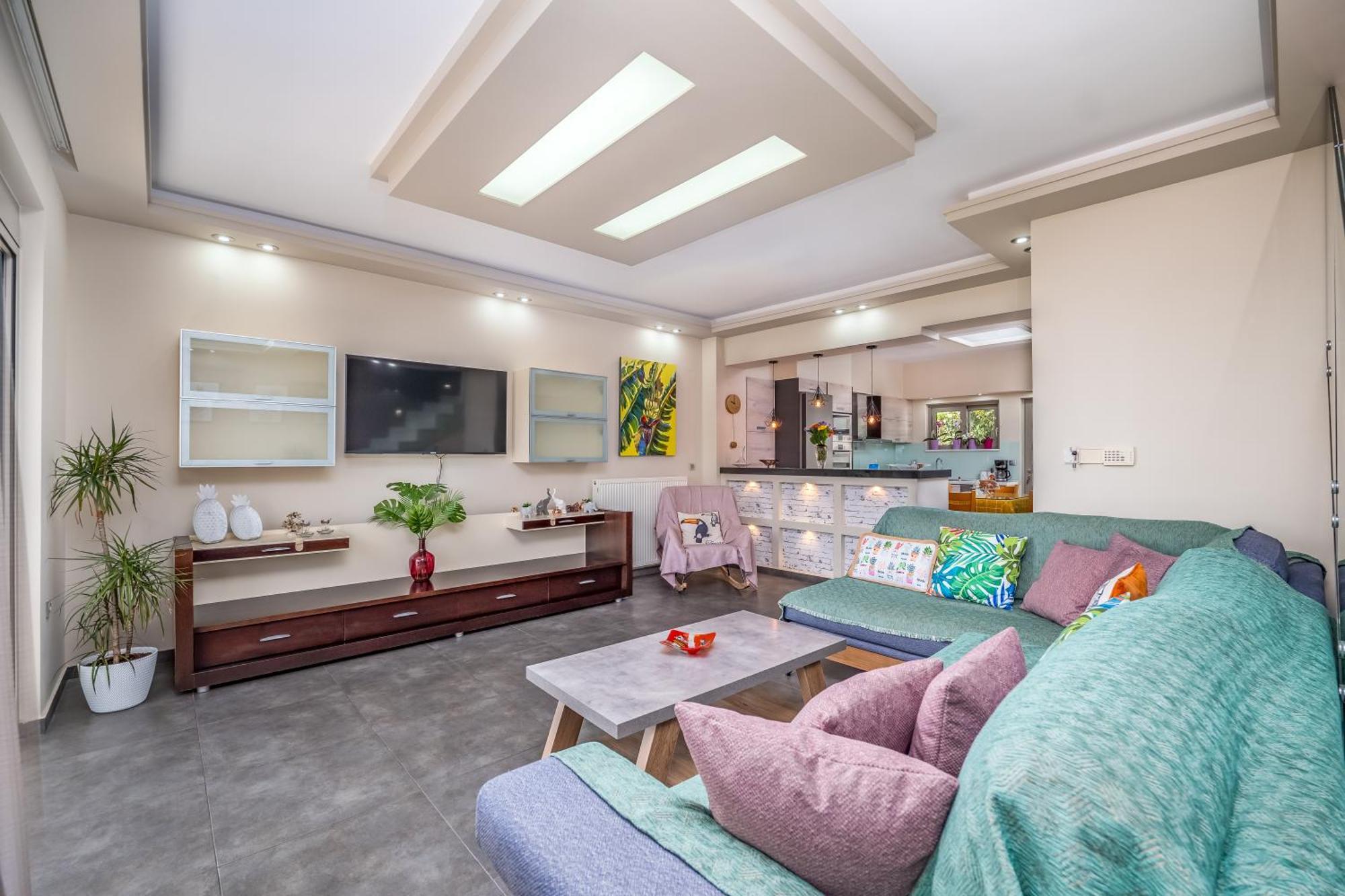 Aria Sea View, Chania Stalós Zewnętrze zdjęcie