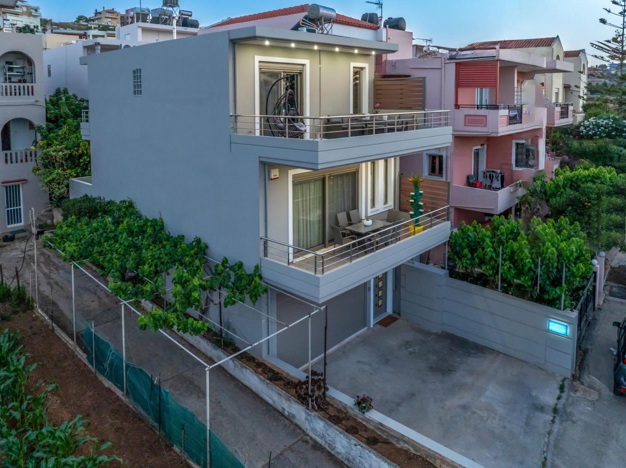 Aria Sea View, Chania Stalós Zewnętrze zdjęcie