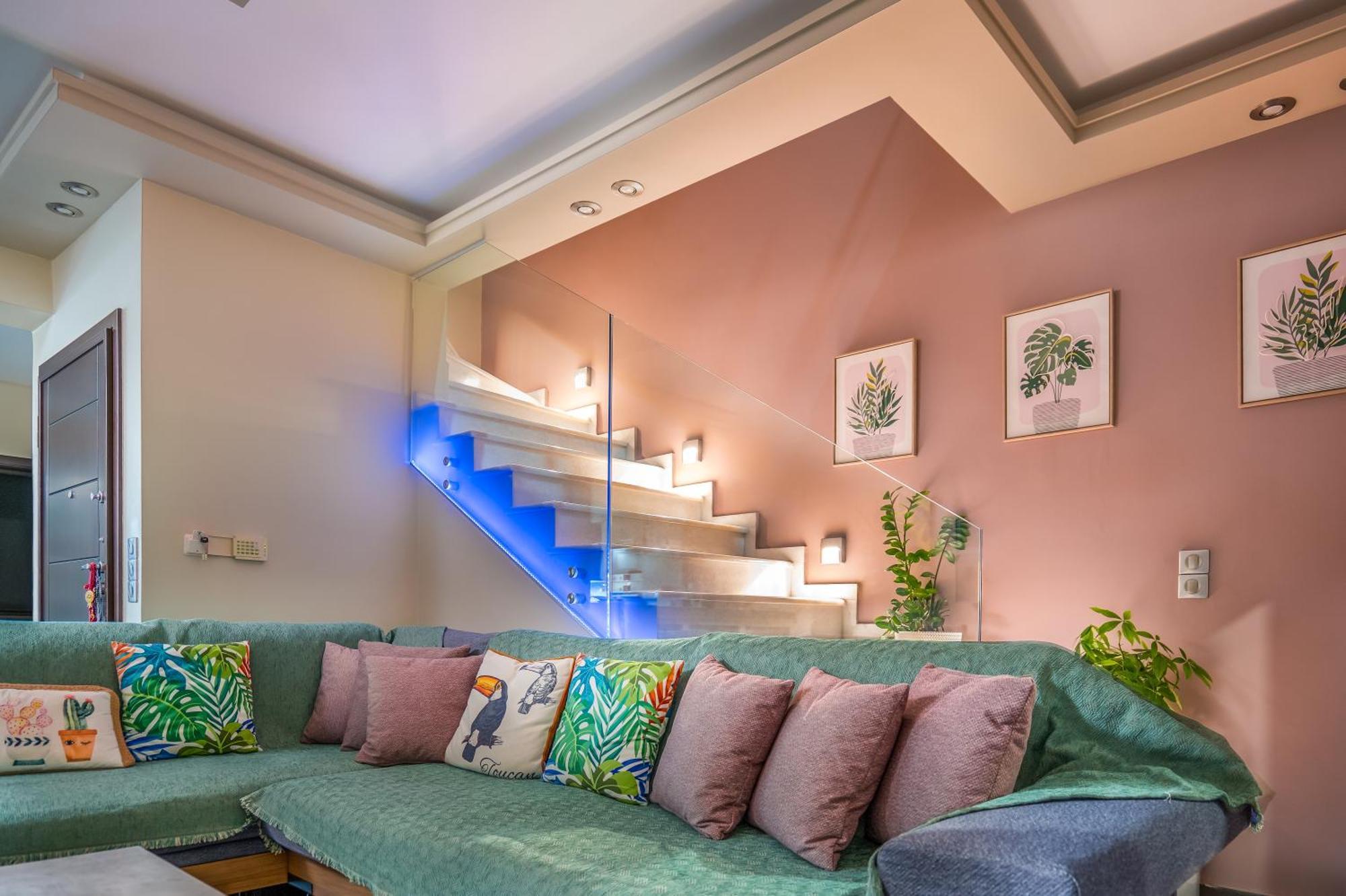 Aria Sea View, Chania Stalós Zewnętrze zdjęcie